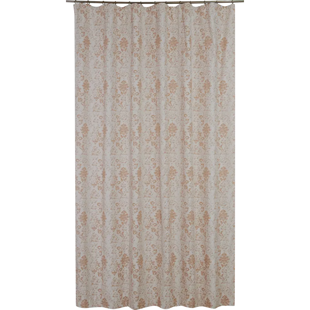 Штора на ленте Элиза 200x260 см цвет коричнево-бежевый 88109993 STLM-2012580 MIAMOZA 