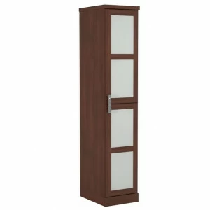 Шкаф бельевой одностворчатый коричневый "Парма" DREAMLINE ПАРМА 175223 Коричневый