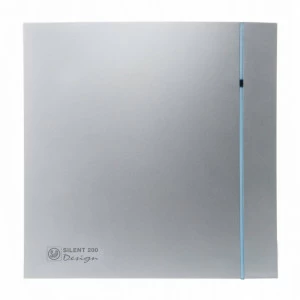 Накладной вентилятор Soler Palau SILENT-200 CRZ SILVER DESIGN 3C