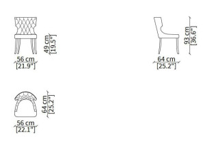 Тканевое кресло