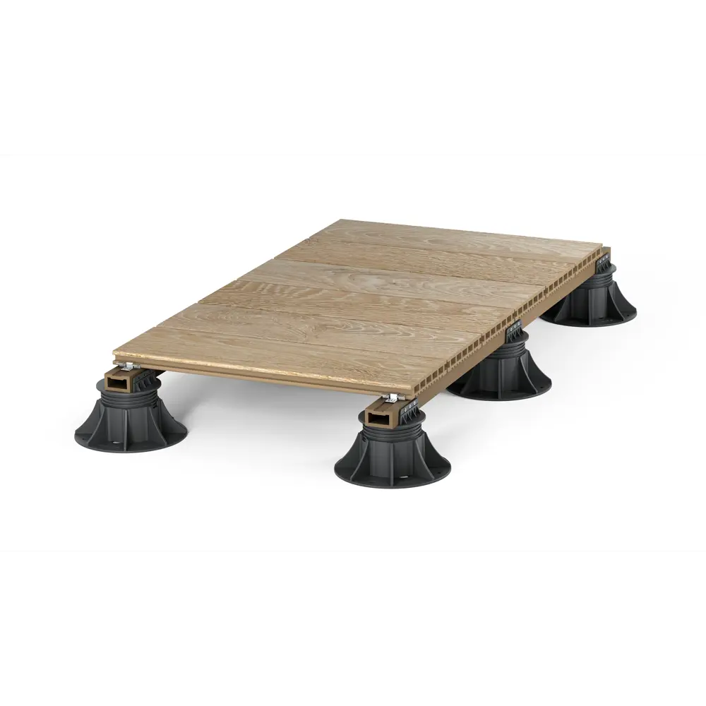 Опора для террасной доски T-Decks Professional 75-125 мм цвет черный STLM-2045327 - Вид №4