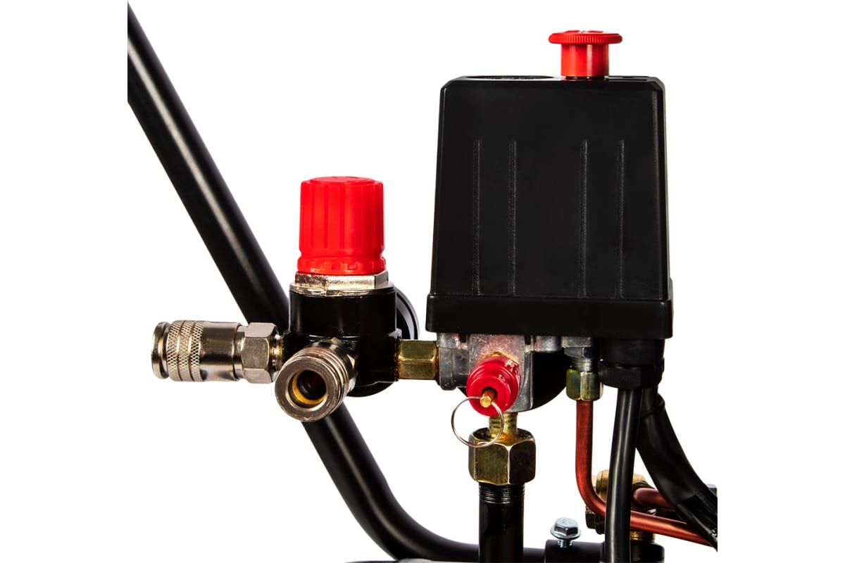 Компрессор поршневой безмасляный Quattro Elementi PACIFIC 100-480 9014345 STDN-0147268 - Вид №2