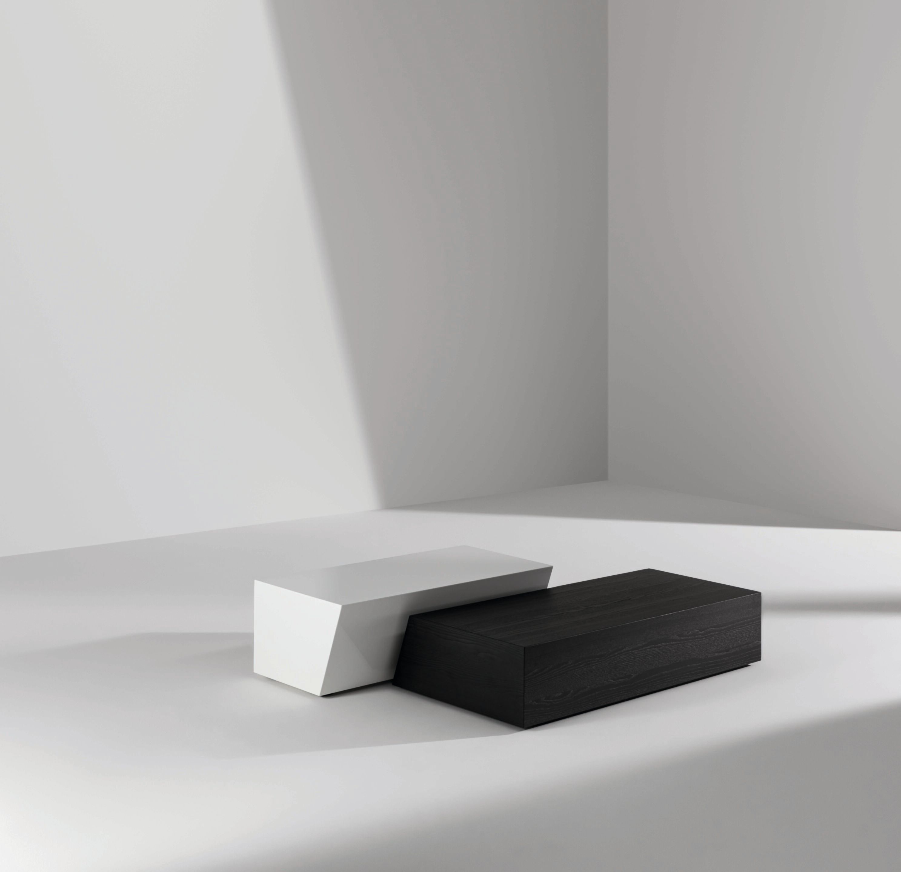 Низкий деревянный журнальный столик BONALDO LITOS ARCH-00094217 - Вид №2