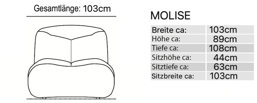 Кожаное кресло Sofanella Molise ARCH-00038228 - Вид №7