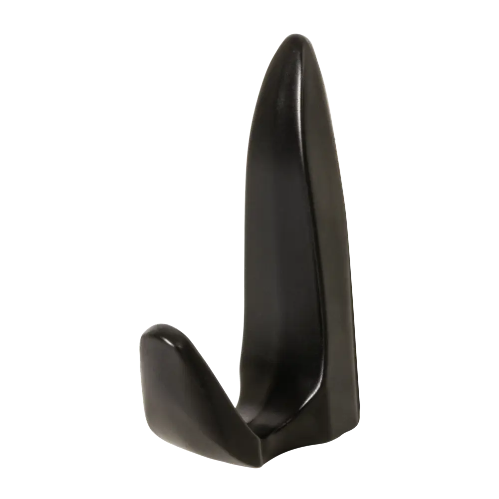 Крючок мебельный Ajax MB-LM/K-002 цвет черный STLM-2144553