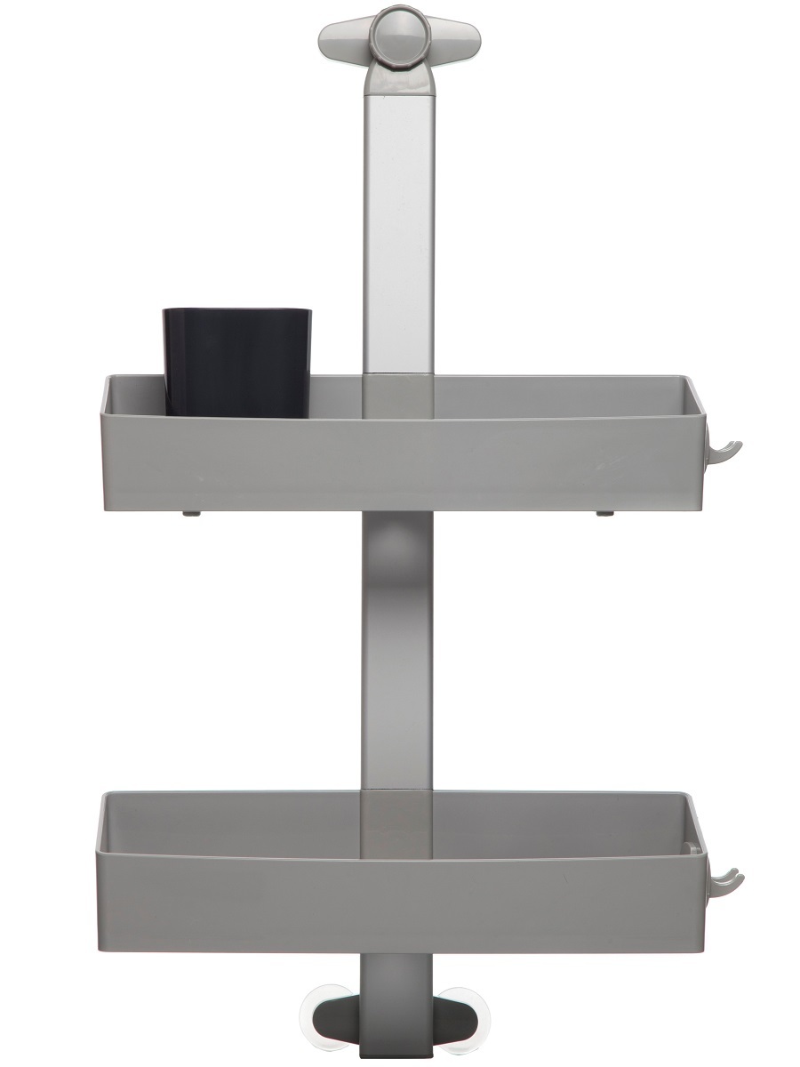 Полка для душа Crafty White Metallic Grey/Anthracite NAVAKO 10076