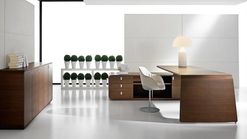 IFT Письменный стол из фанерованной древесины с выдвижными ящиками Sestante sun-id-1498568 - Вид №1