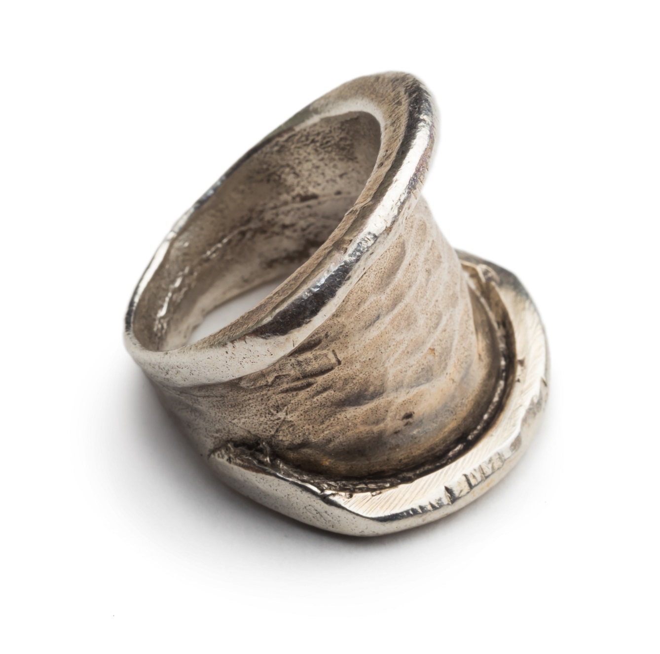 S1ARG Кольцо, латунь, посеребренное Arisztid Szendy Santreyd 