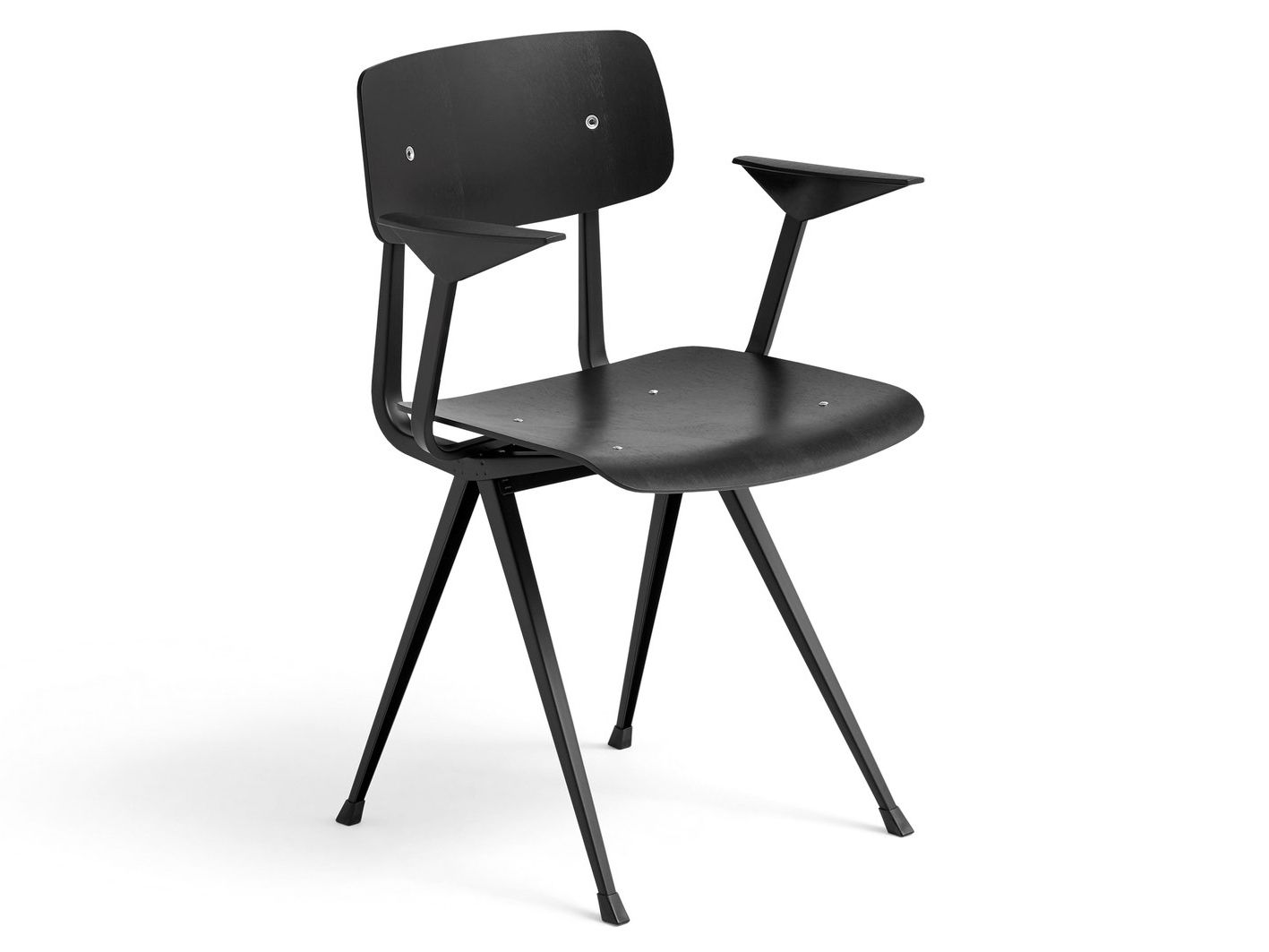 Деревянный стул с подлокотниками Hay RESULT ARCH-00051535 - Вид №1