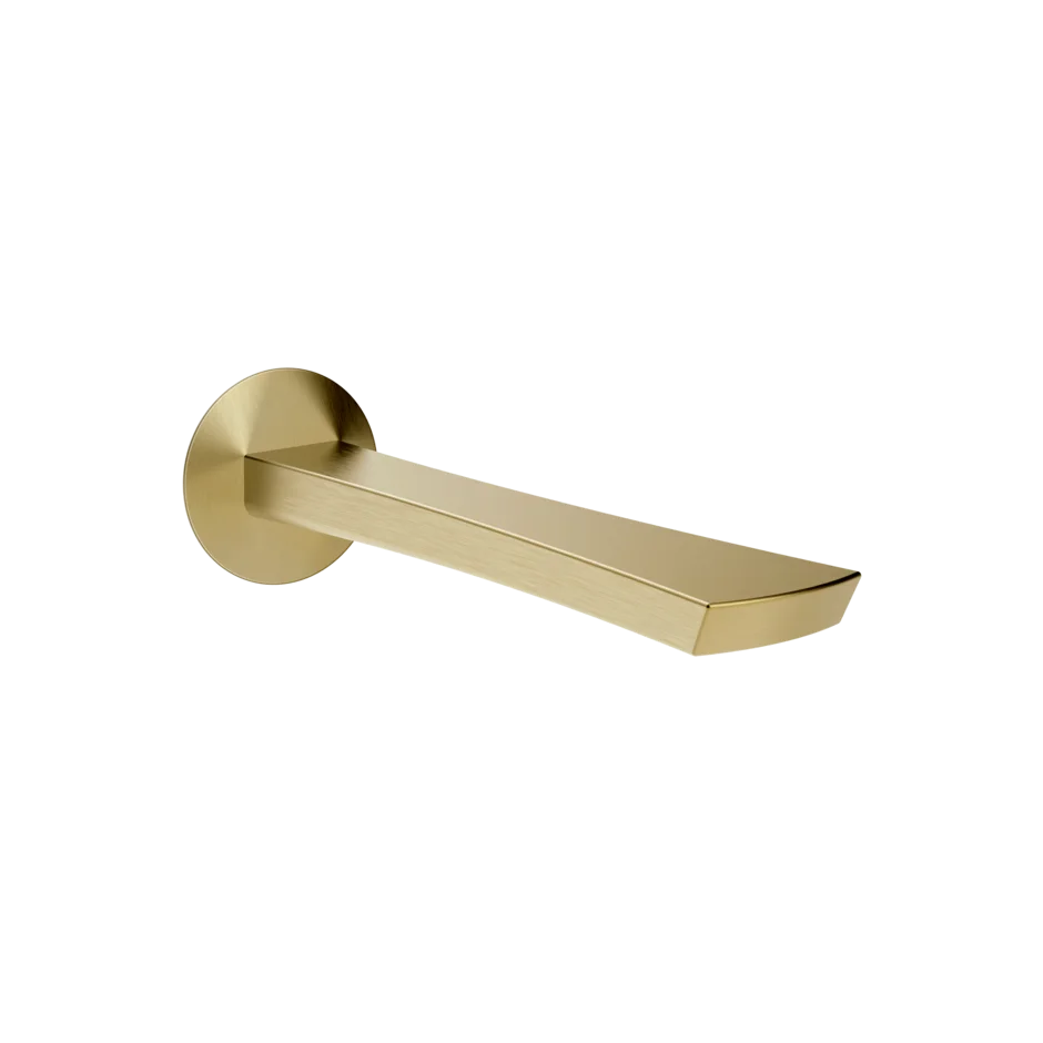 Носик для умывальника 72102 727 Gessi Ventaglio ЛАТУНЬ МАТОВАЯ PVD 72102727