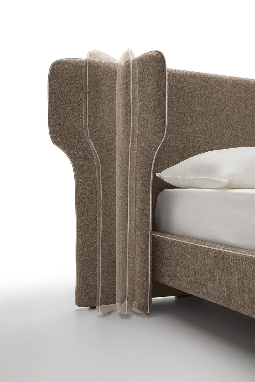 Мягкая кровать для хранения ткани с мягким изголовьем Felis Bedstories ARCH-00035539 - Вид №12