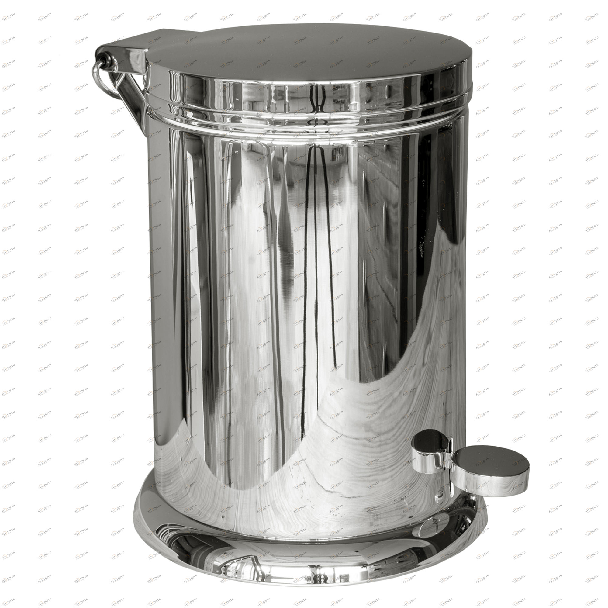 Traditional bathrooms Урна для ванной в стиле ретро Kingston Tb6337.nk Мессинг 