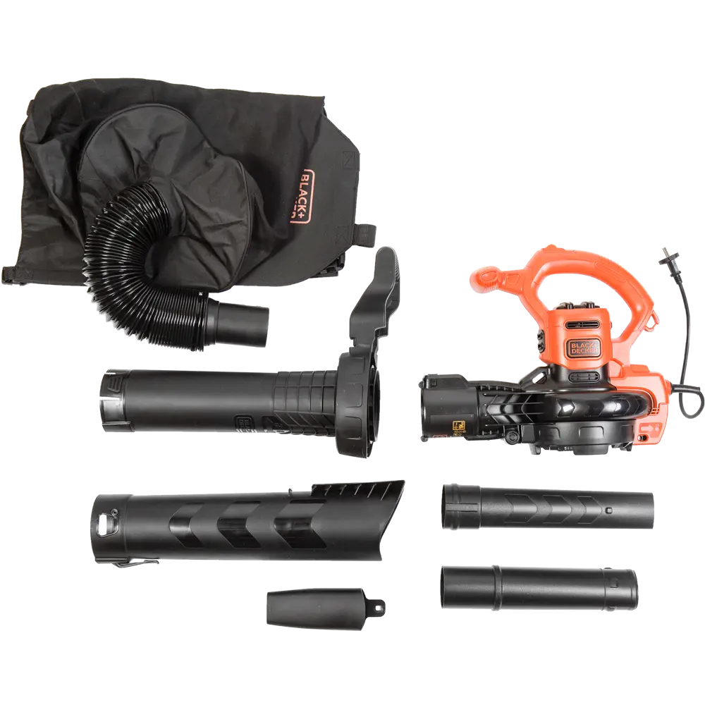 Пылесос-воздуходувка садовый электрический Black&Decker BEBLV290 2900 Вт BLACK + DECKER STLM-2032551 - Вид №1