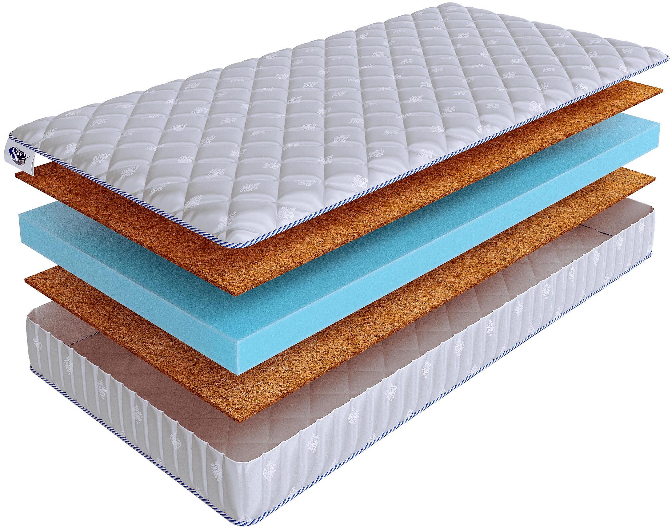 90924466 Матрас TWIST Model 1S 130x175 см беспружинный STLM-0422637 SKYSLEEP