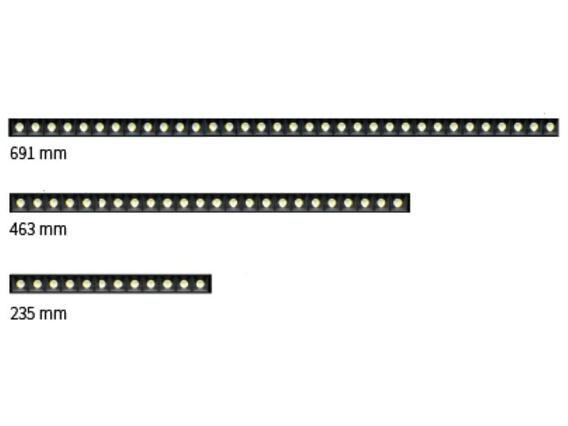 Алюминиевый светодиодный светильник Lucifero's GRID MINI TRACK ARCH-00000707