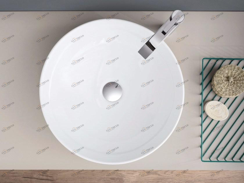 Накладная раковина на столешницу  овальная Nic Ovvio sun-id-1374333