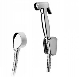 53CR174KIT ARIA комплект гиг. душа с выводом для воды и шлангом, хром