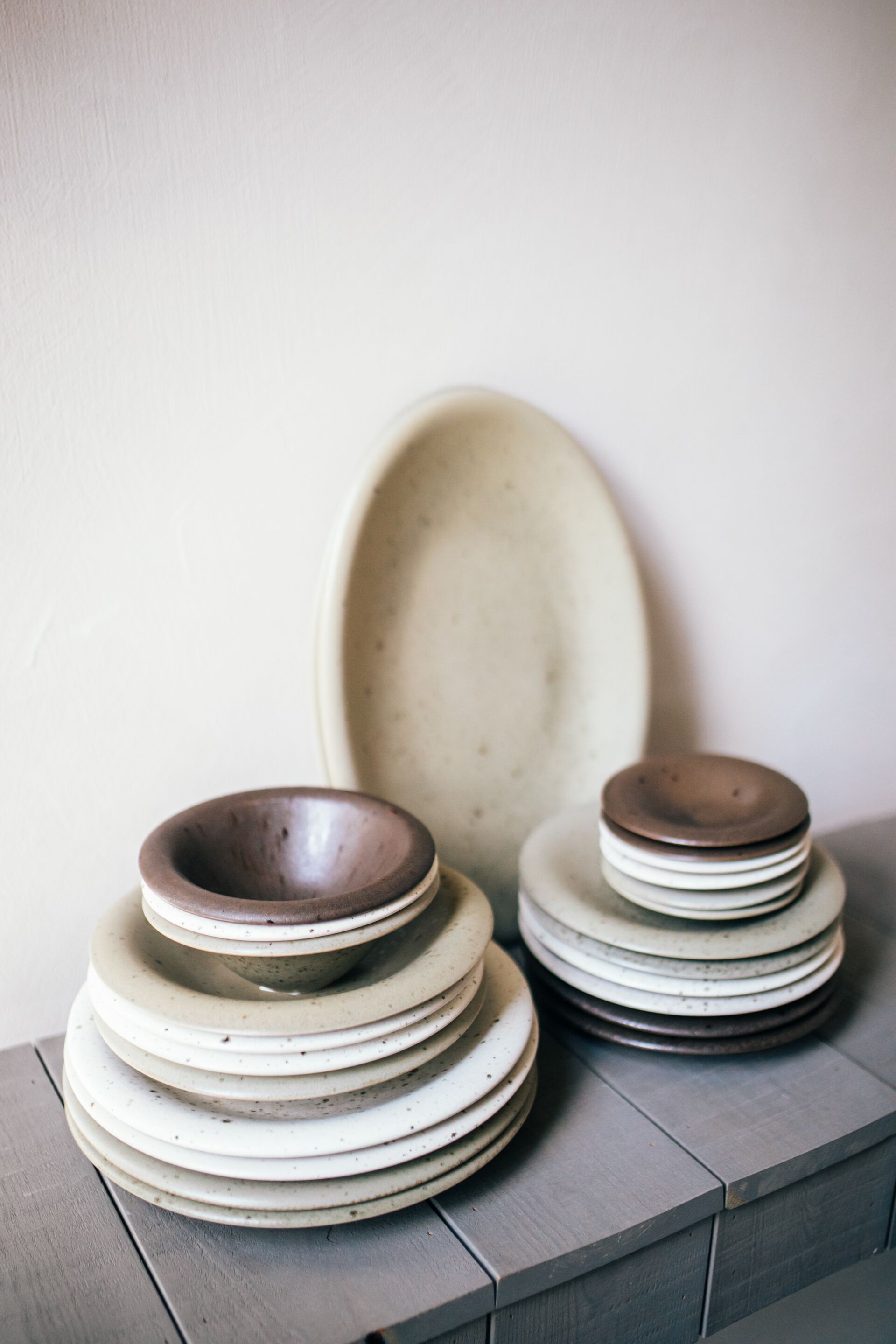 Керамическая овальная сервировочная тарелка POMAX Bosque ARCH-00150636 - Вид №3