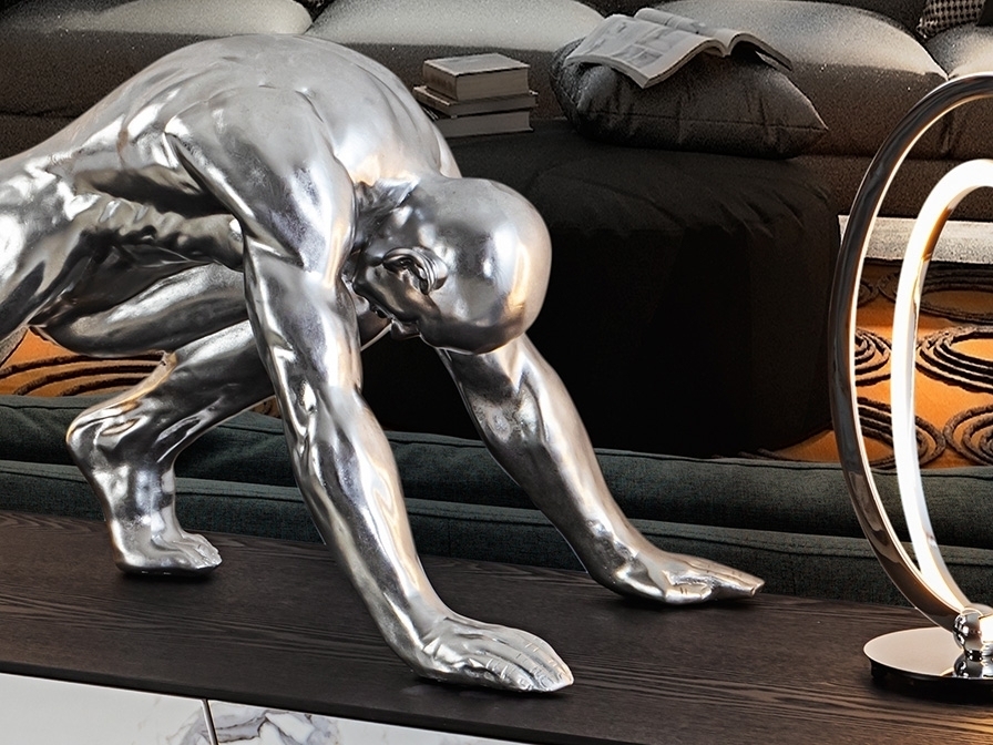 099178 Фигурка большая серебро Schuller Asana - Вид №1