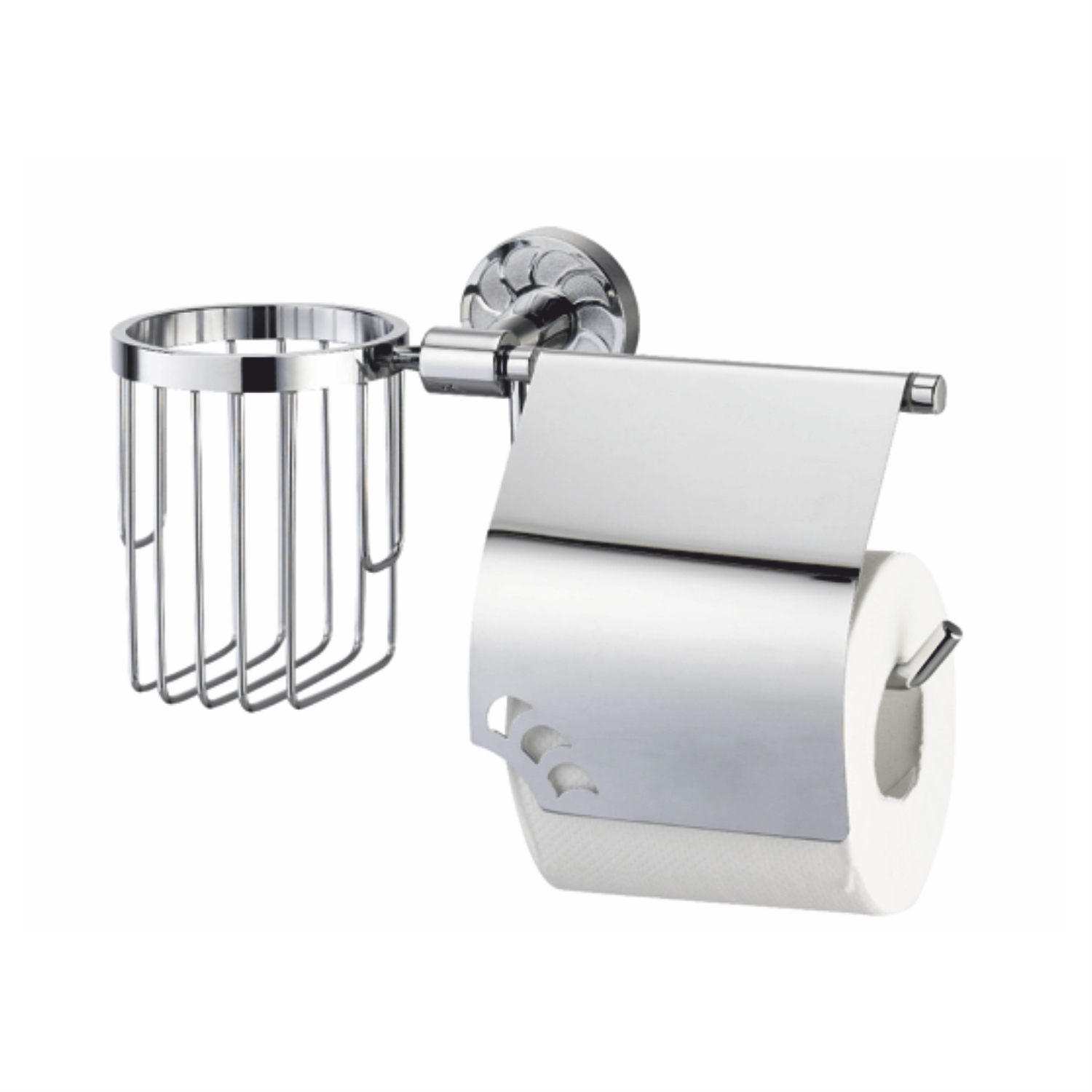 K-4059 Isen Держатель туалетной бумаги и освежителя WasserKRAFT Isen K-4000  - Вид №1