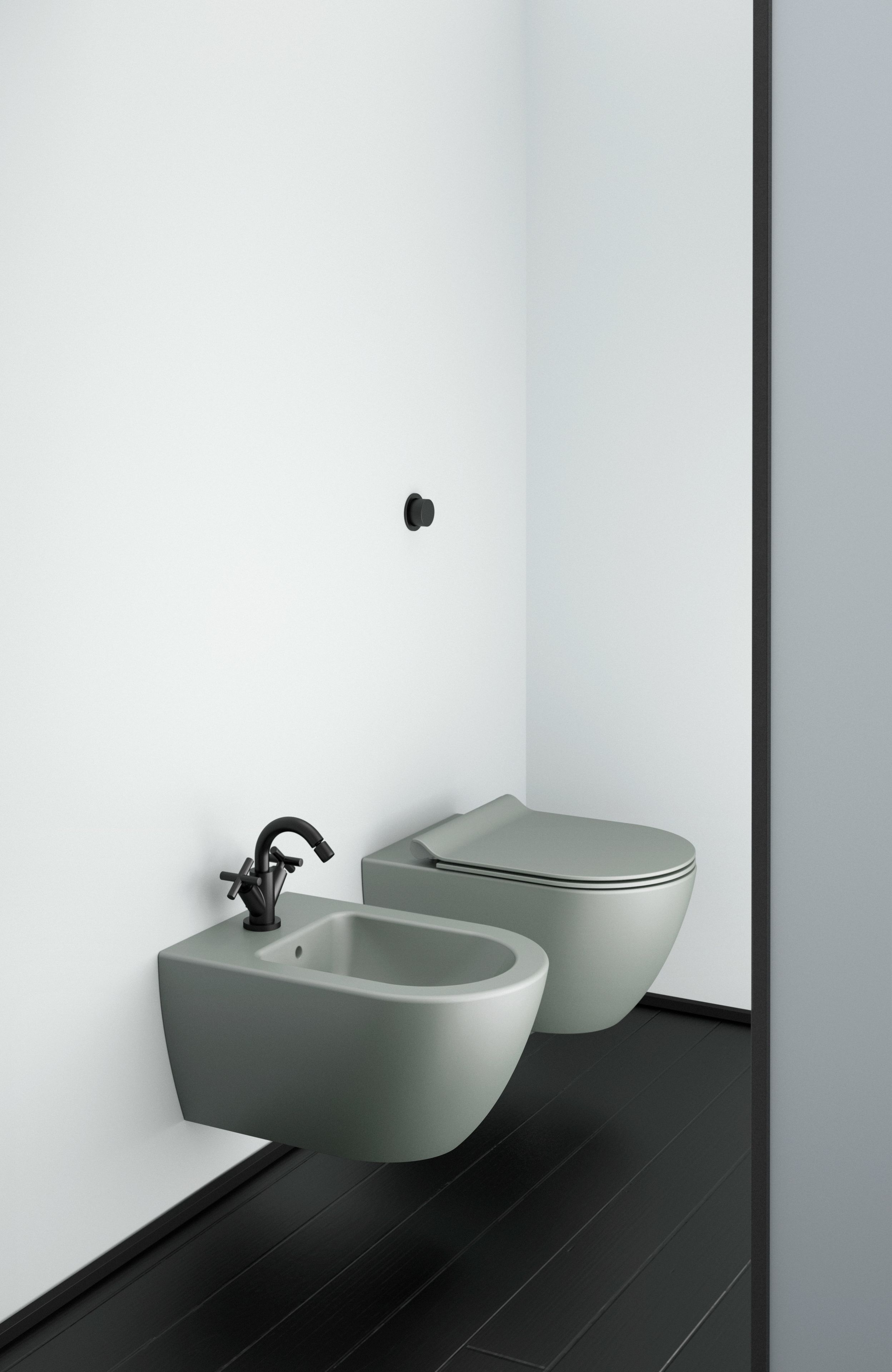 Керамический настенный туалет GSI ceramica Color Elements ARCH-00136073 - Вид №2