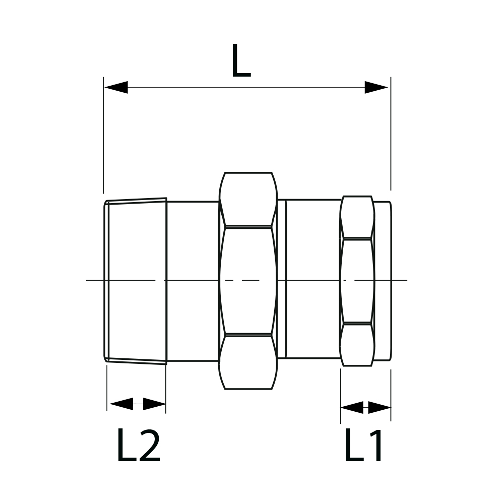 8126004000000 Разъемные соединения Tece  - Вид №1