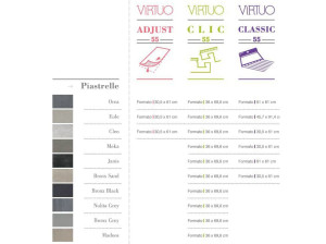 Виниловый пол с цементным эффектом