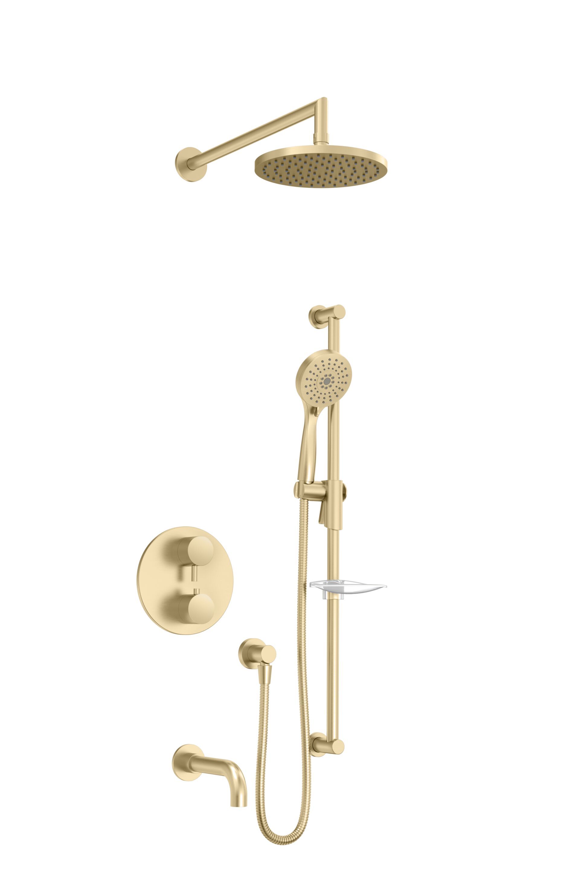 Набор термостатических встраиваемых ванн с ручным душем BARIL Zip B66 ARCH-00139206 - Вид №3