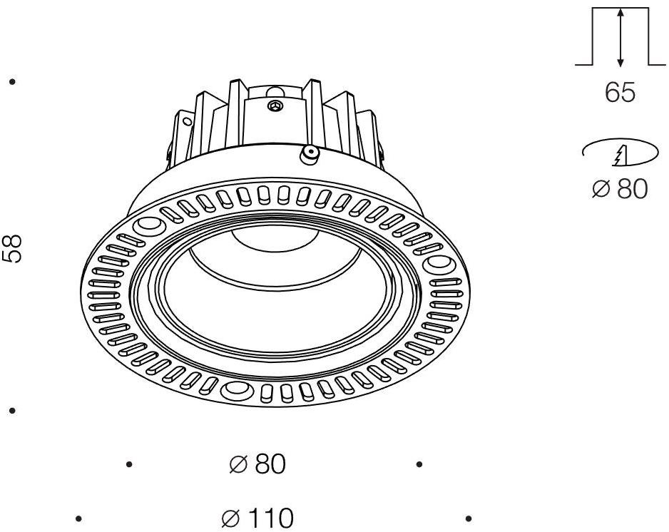 Centrsvet Регулируемый светодиодный прожектор с диммером Foton sun-id-1455386 - Вид №2