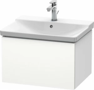 LC614401818 Тумбочка подвесная L-Cube #LC6144 620 x 481 мм Белый матовый, декор