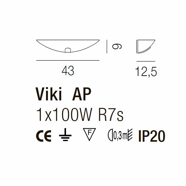 Светильник настенный зеленый Vistosi AP Viki VE VISTOSI  00-3882785 Зеленый  - Вид №4