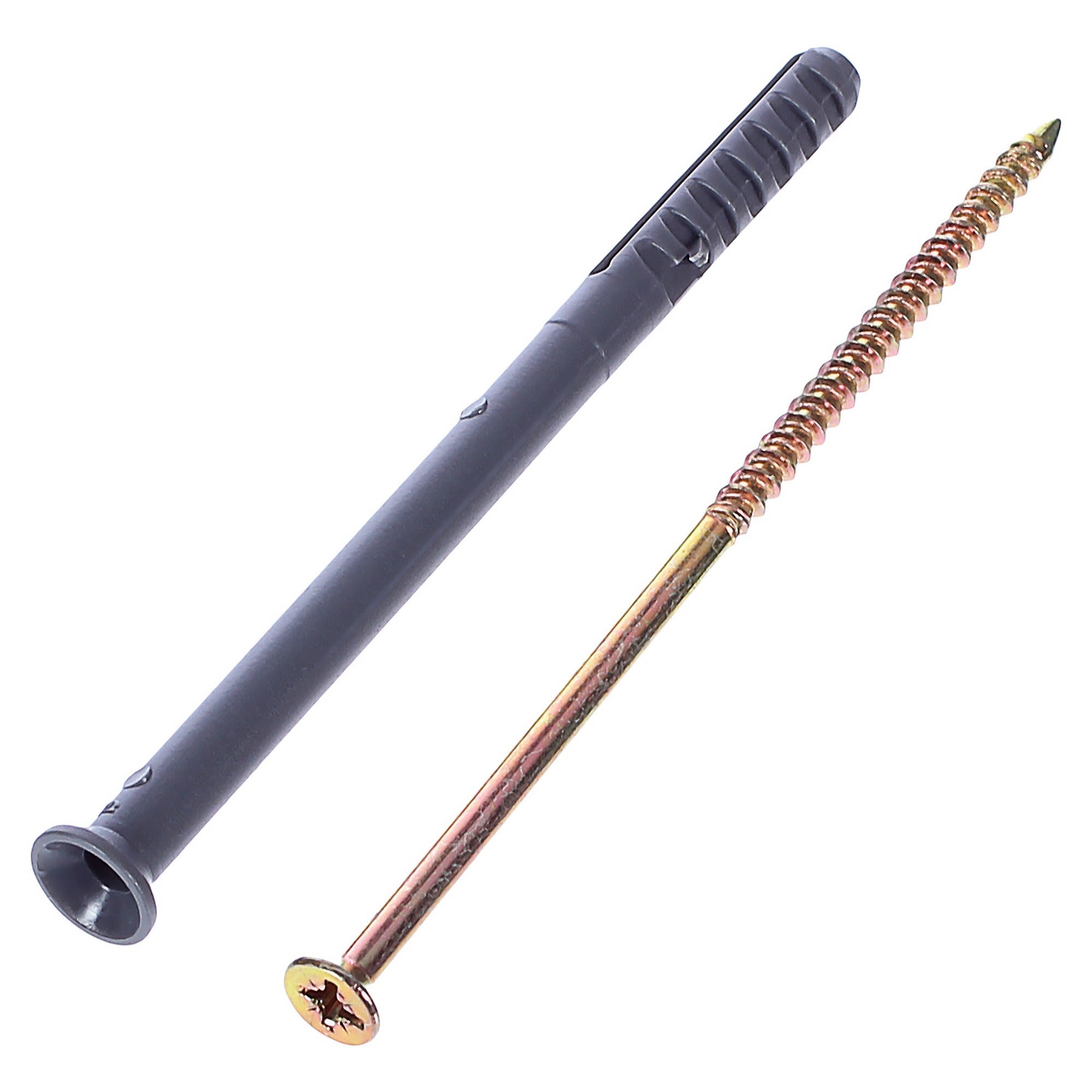 81944650 Дюбель-гвоздь потайной 8x120 мм, полипропилен, 10 шт Santreyd 