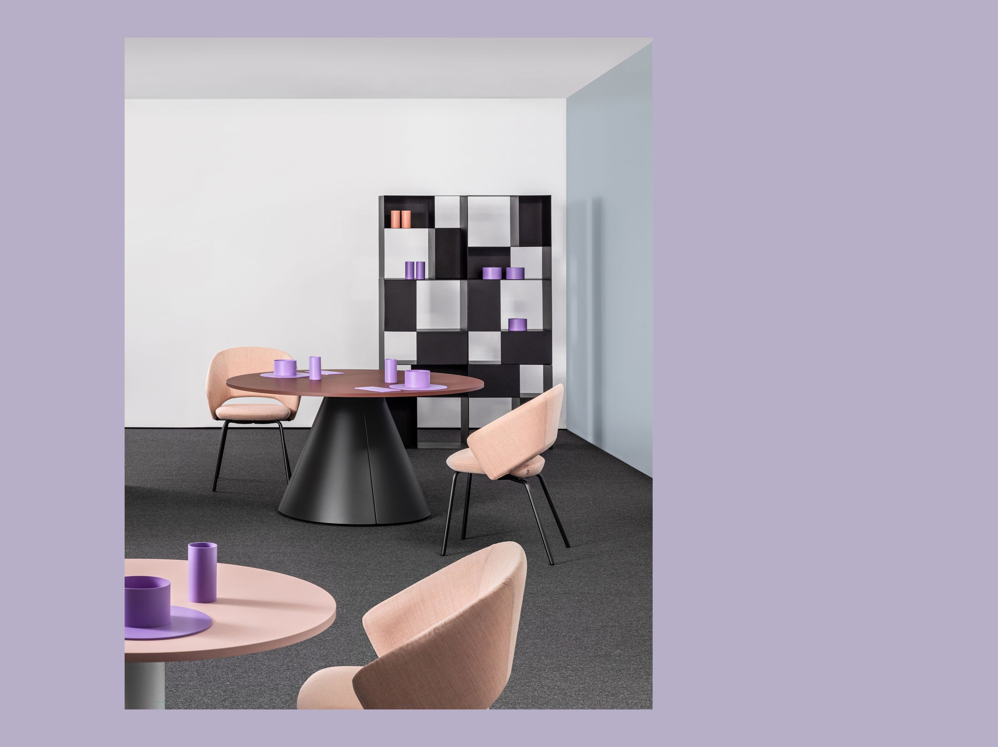 Круглый стол с коническим основанием Mara 250 CONE ARCH-00100578 - Вид №5