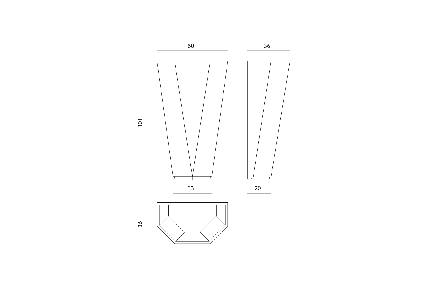 Pollock Кашпо Visionnaire  - Вид №4