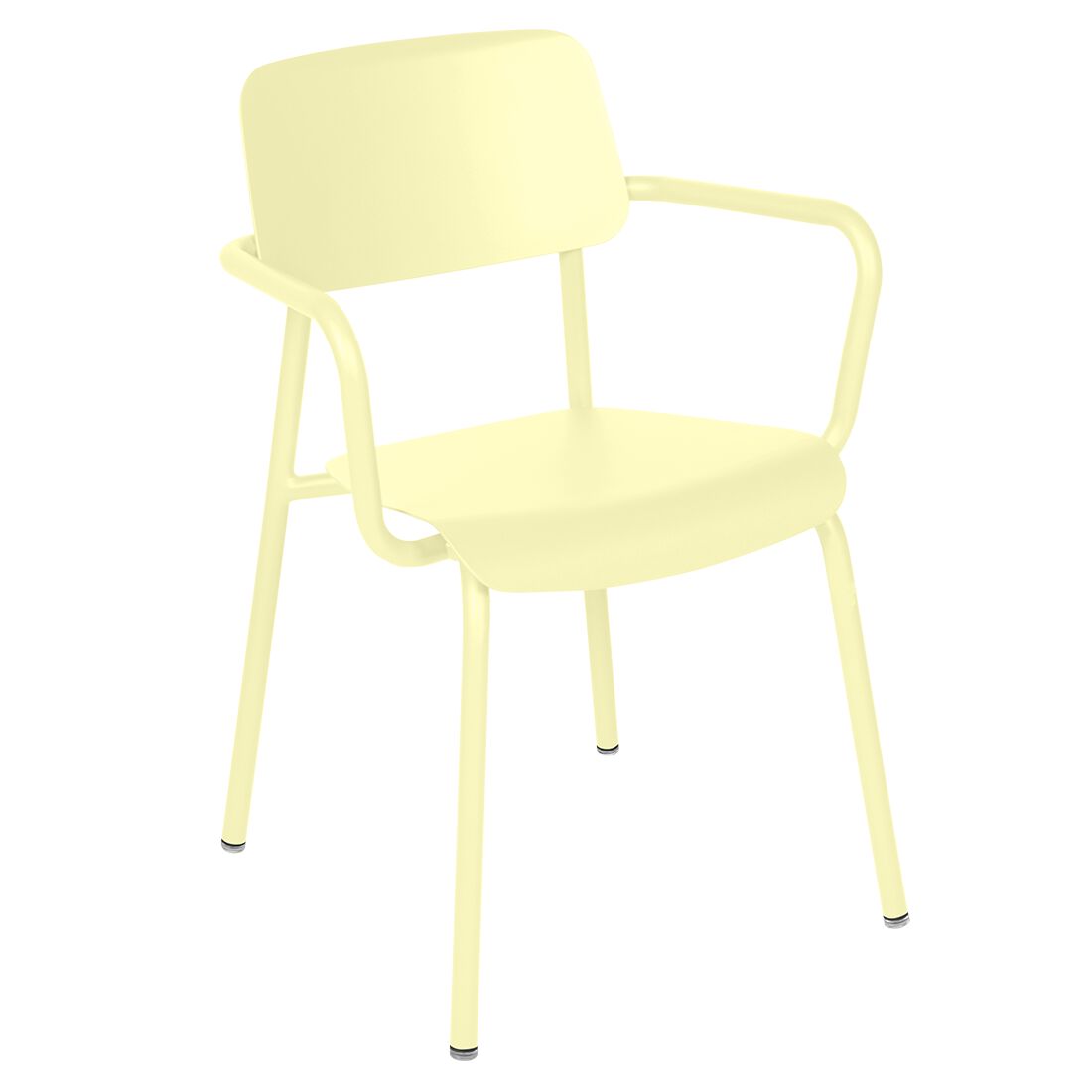 Алюминиевый штабелируемый садовый стул с подлокотниками Fermob Studie ARCH-00020140 - Вид №4