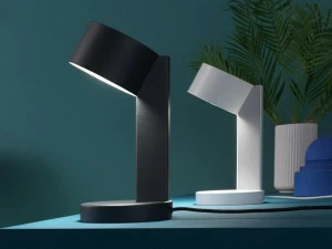 ZAVA Светодиодная настольная лампа из железа Rei