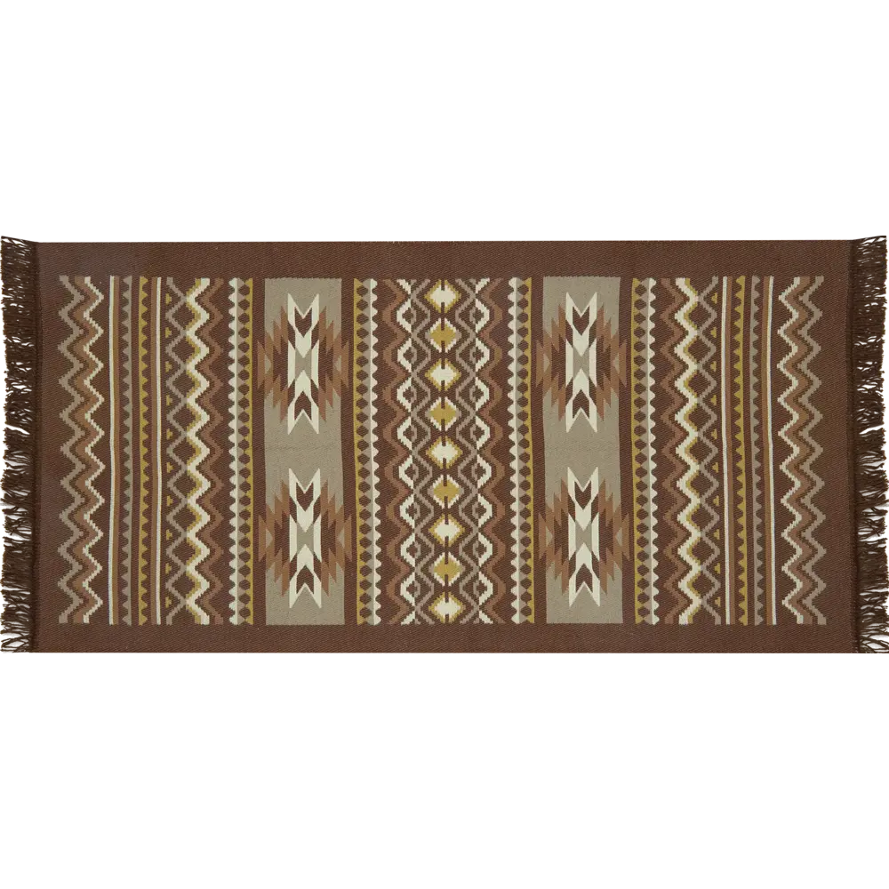 83518812 Коврик Ctim Килим 80x150 см акрил цвет коричневый 1914 D STLM-1046693  - Вид №1