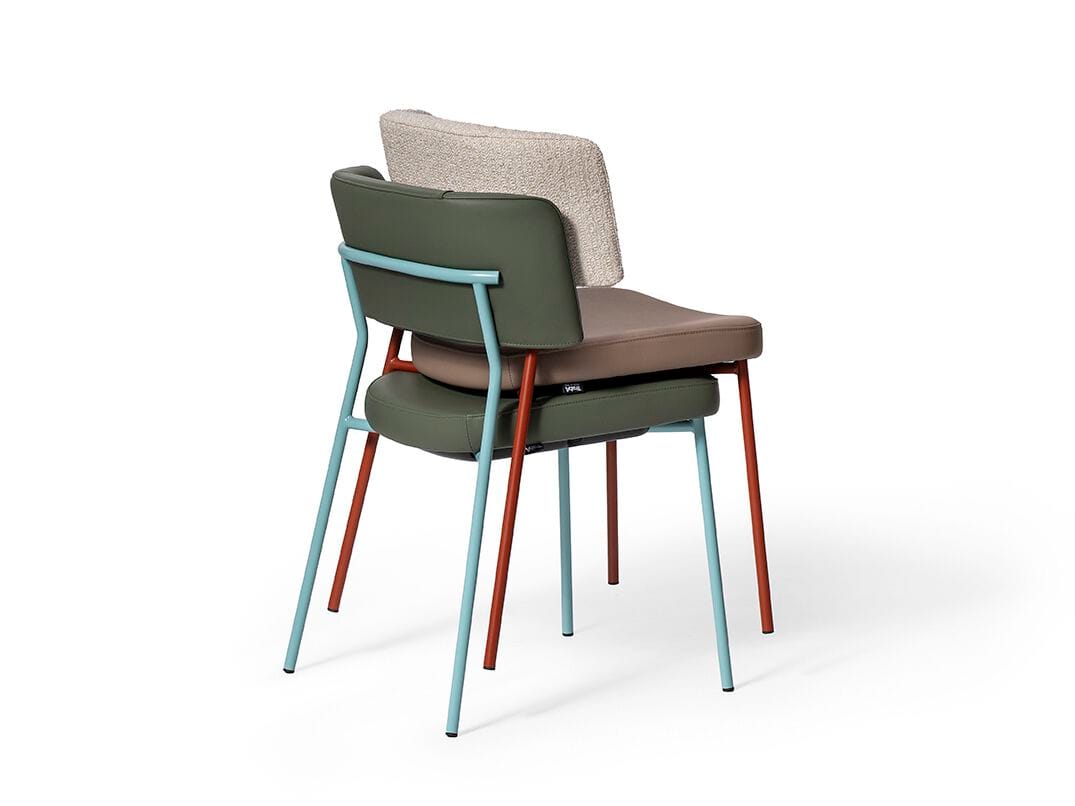 Окрашенный металлический штабелируемый стул TrabA' Marlen ARCH-00047942 - Вид №11