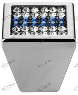 LINEA CALI' Ручка Zamak с кристаллами swarovski® Mesh crystal blue 203pb0024/30 0057