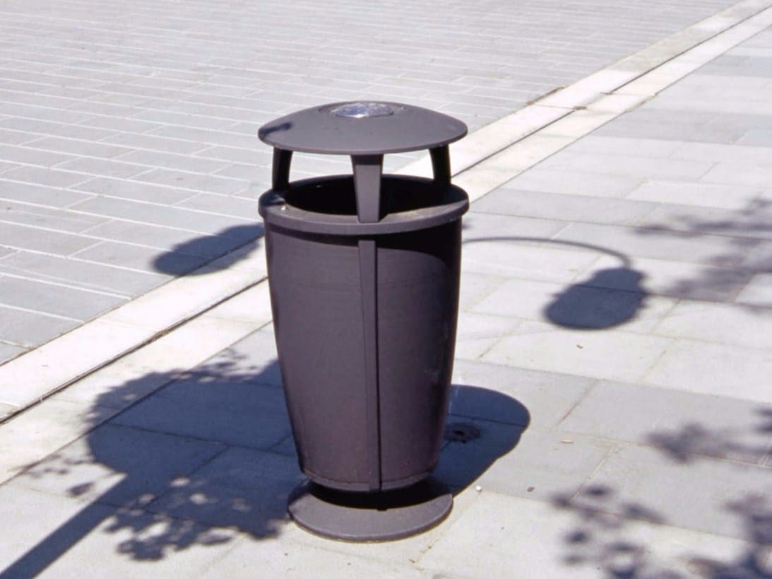 Держатель для мусора с крышкой и пепельницей для наружного использования Neri Idesia ARCH-00030864