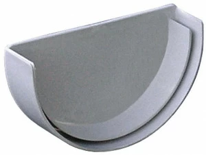 First Corporation Головка для стыка со сливом для желоба из пвх First plast Tgs100gn