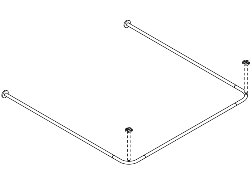 900.34.30240 Карниз HEWI System 900 - Вид №3