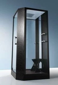 Душевая кабина с паром Orans SR-89101 LS black