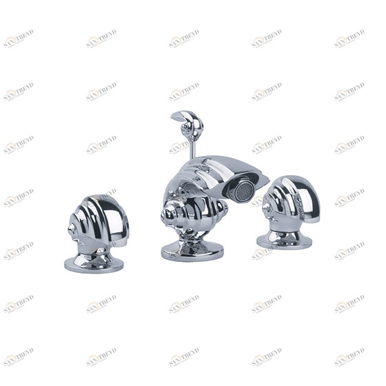 Смеситель для биде на три отверстия ½" JOERGER Muschel 601.30.100.000