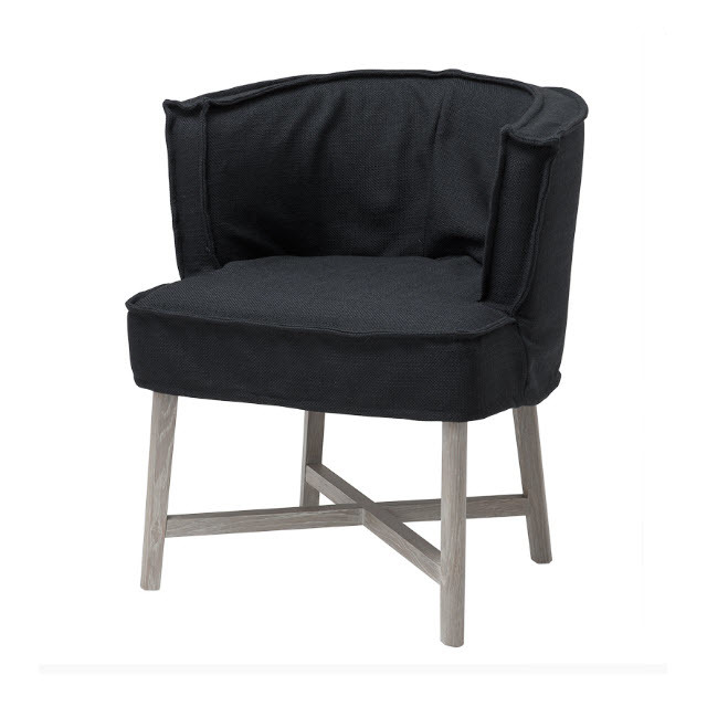 Кресло Liberty от Eichholtz черное EICHHOLTZ ДИЗАЙНЕРСКИЕ, EICHHOLTZ 062353 Черный  - Вид №1