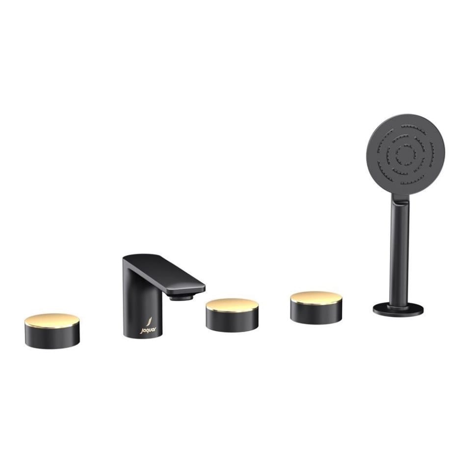 Смеситель для ванны с 5 отверстиями и ручным душем JAQUAR Laguna ARCH-00003977 - Вид №2