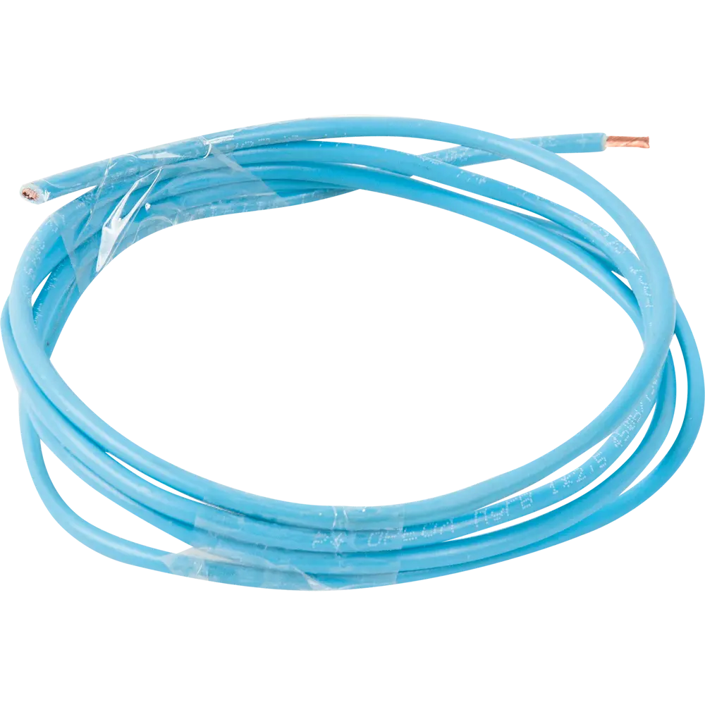 Провод Ореол ПУГВ 1x2.5 мм на отрез ГОСТ цвет синий STLM-2077759 - Вид №1