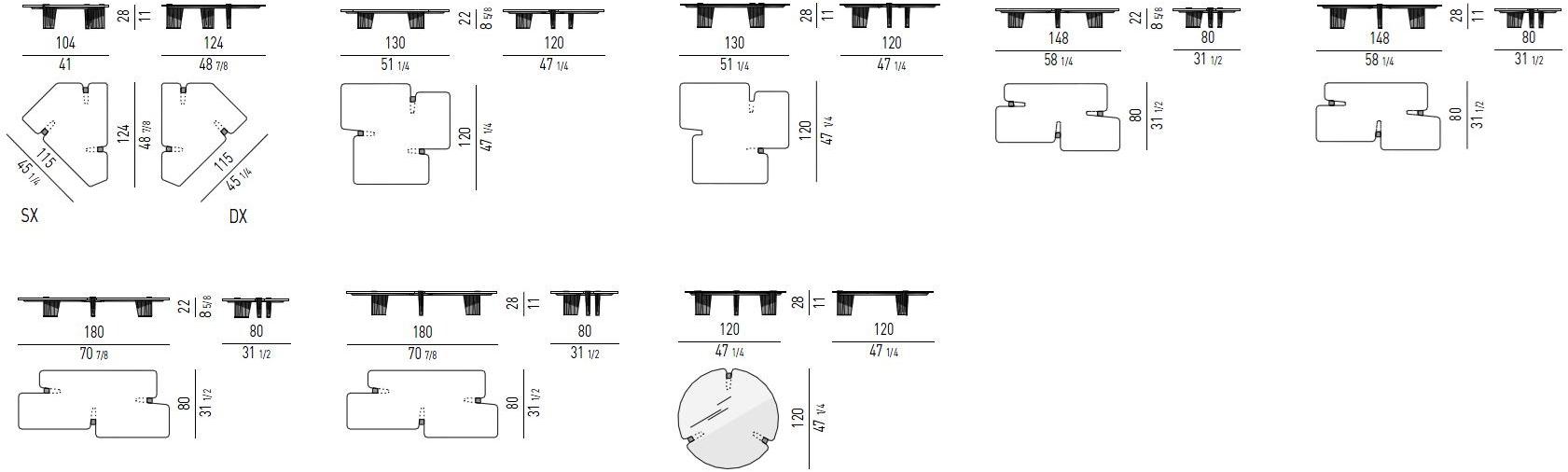 Minotti Маленький стол Jacob sun-id-1397758 - Вид №8