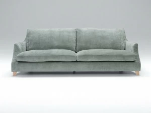 Sits Мягкий 3-х местный диван из ткани Rose