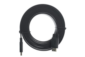 16170899 Плоский кабель HDMI 19M/M, ver. 2.0, 4K60 Hz 3m CG522F-3M VCOM